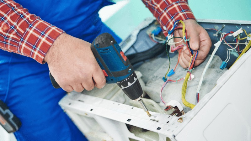 Çayırova Beko Beko çamaşır makinesi kart tamiri – Su almama arızası orijinal parça ile giderildi. - Teknik servis örneği